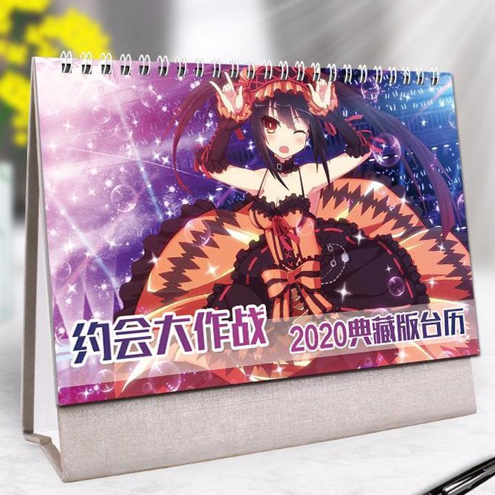 (Lịch 2020) Lịch Date A Live in ảnh đẹp anime chibi idols lịch để bàn
