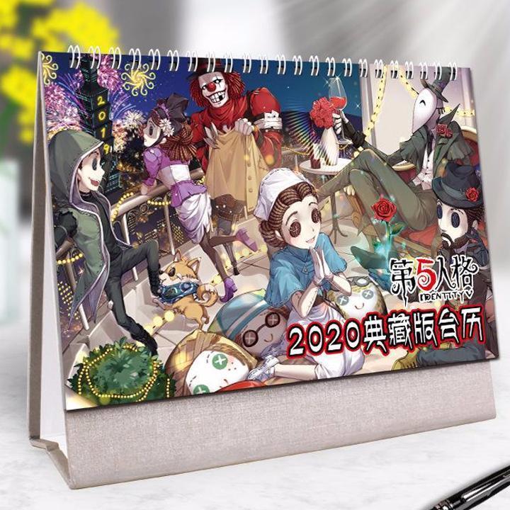 (Lịch 2020) Lịch Identity V Nhân cách thứ năm in ảnh đẹp anime chibi idols lịch để bàn