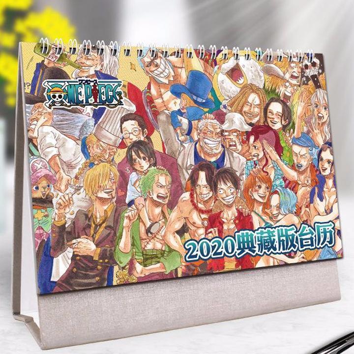 (Lịch 2020) Lịch One Piece in ảnh đẹp anime chibi idols lịch để bàn