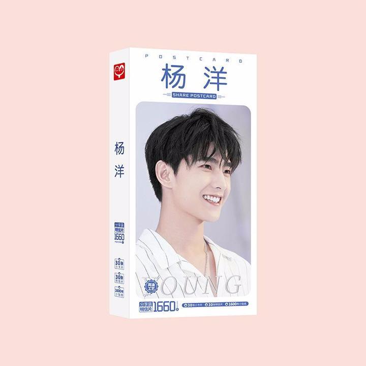 Postcard Dương Dương 1660 ảnh hộp ảnh bộ ảnh có ảnh dán sticker lomo bưu thiếp