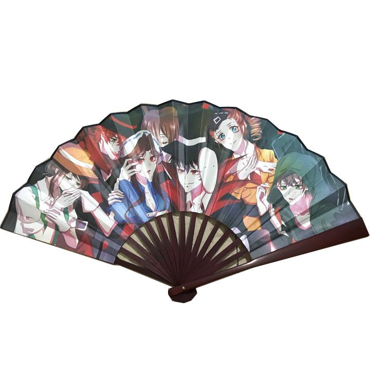 Quạt Identity V Nhân Cách Thứ Năm cầm tay anime chibi nan 31cm cổ trang cổ điển cosplay