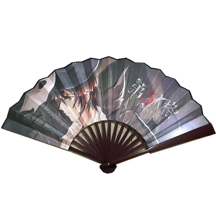 Quạt Identity V Nhân Cách Thứ Năm cầm tay anime chibi nan 31cm cổ trang cổ điển cosplay