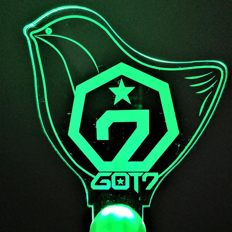 bản mỏng Lightstick GOT7 gậy cổ vũ ánh sáng hòa nhạc phát sáng nhóm nhạc idol Hàn quốc tặng ảnh