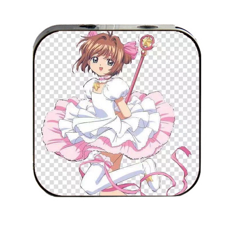 Máy nghe nhạc Sakura cầm tay mini tặng tai nghe cắm dây có mic và dây sạc nhỏ gọn tiện lợi