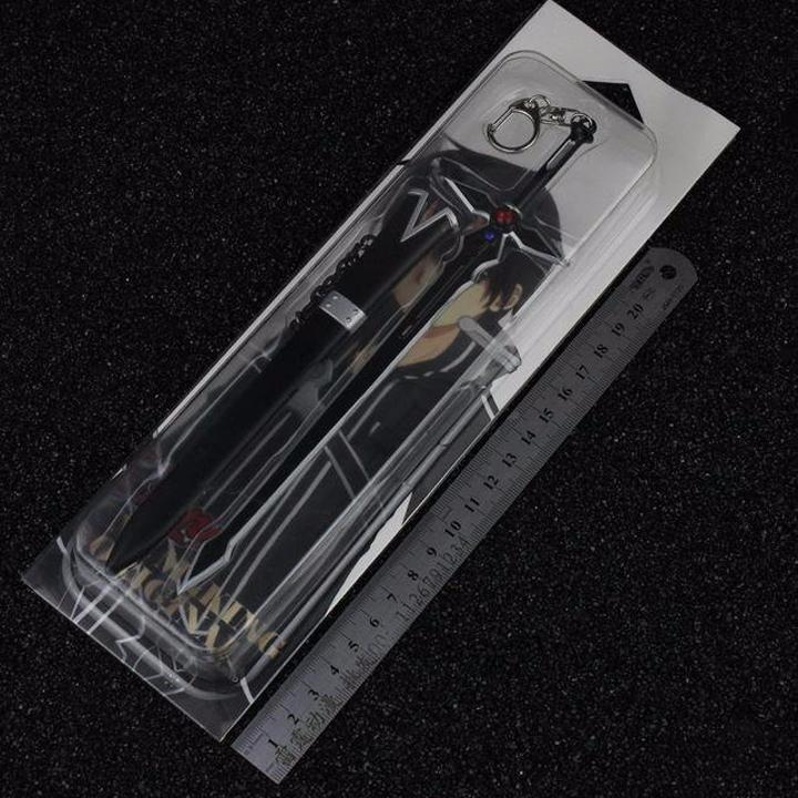 Mô hình móc khóa kiếm Sword Art Online Anime màu đen