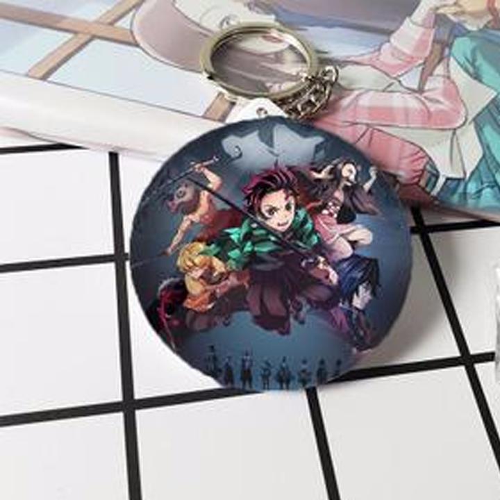Móc khóa gương cầm tay Kimetsu no Yaiba Thanh gươm diệt quỷ