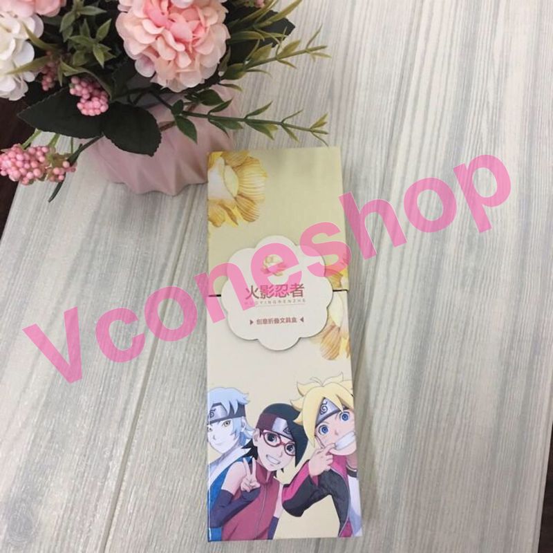 Hộp bút Naruto Hộp bút thông minh anime chibi quà tặng xinh xắn