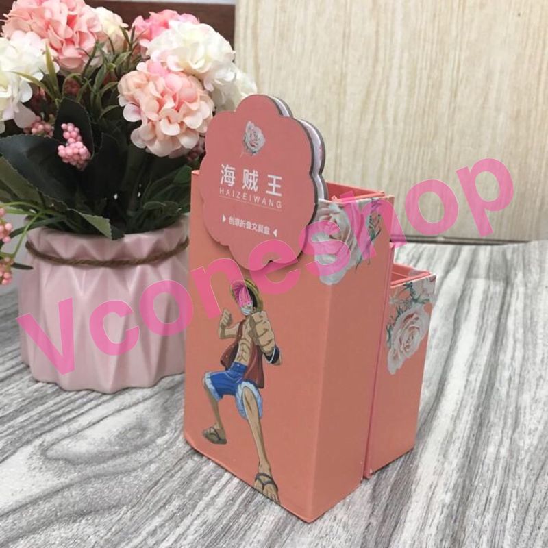 Hộp bút One Piece Hộp bút thông minh anime chibi quà tặng xinh xắn