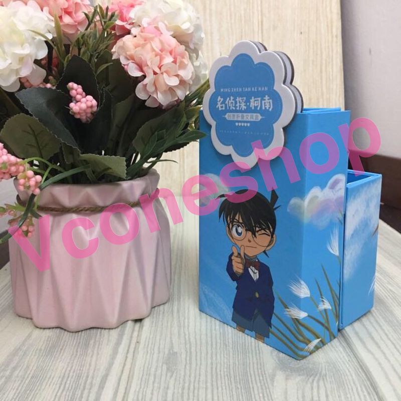 Hộp bút Conan Hộp bút thông minh anime chibi quà tặng xinh xắn