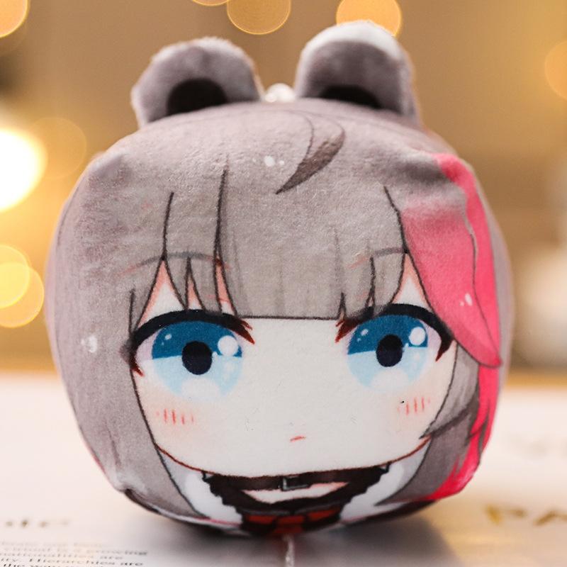 Thú bông móc khóa hình Gối mochi Bungou Stray Dogs anime chibi