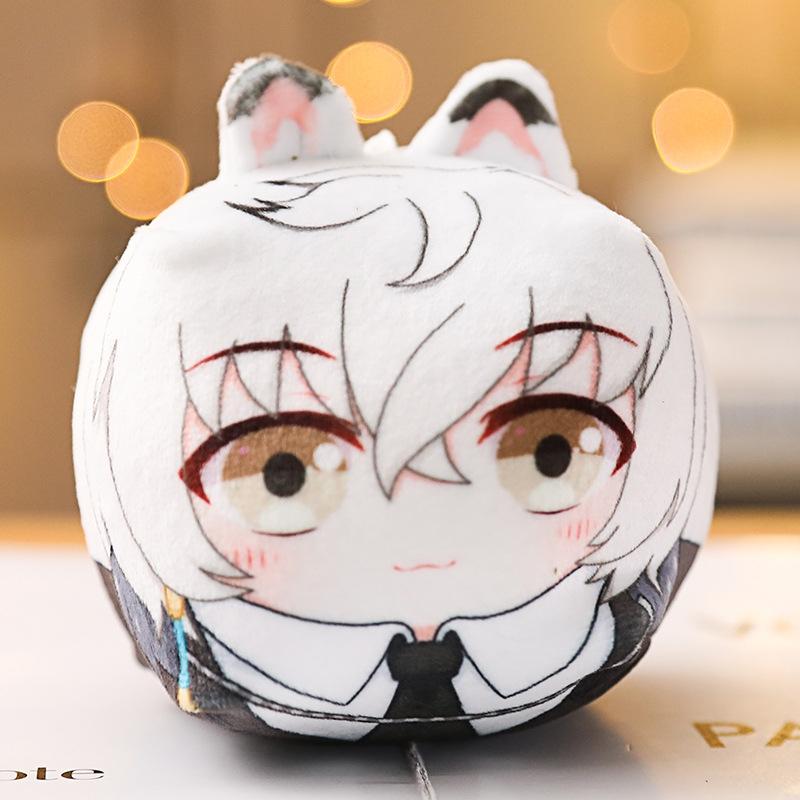 Thú bông móc khóa hình Gối mochi Bungou Stray Dogs anime chibi