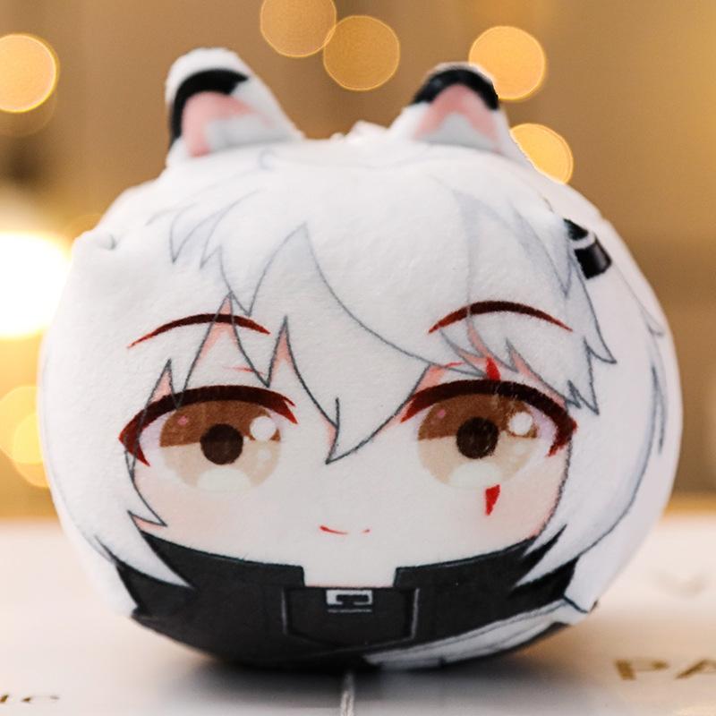Thú bông móc khóa hình Gối mochi Bungou Stray Dogs anime chibi