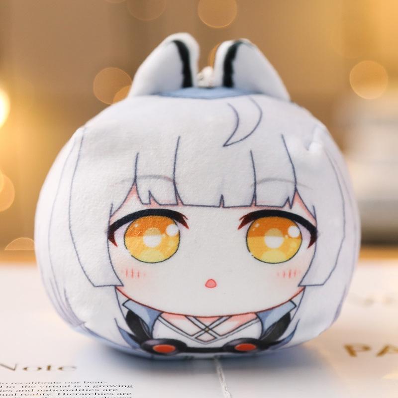 Thú bông móc khóa hình Gối mochi Bungou Stray Dogs anime chibi