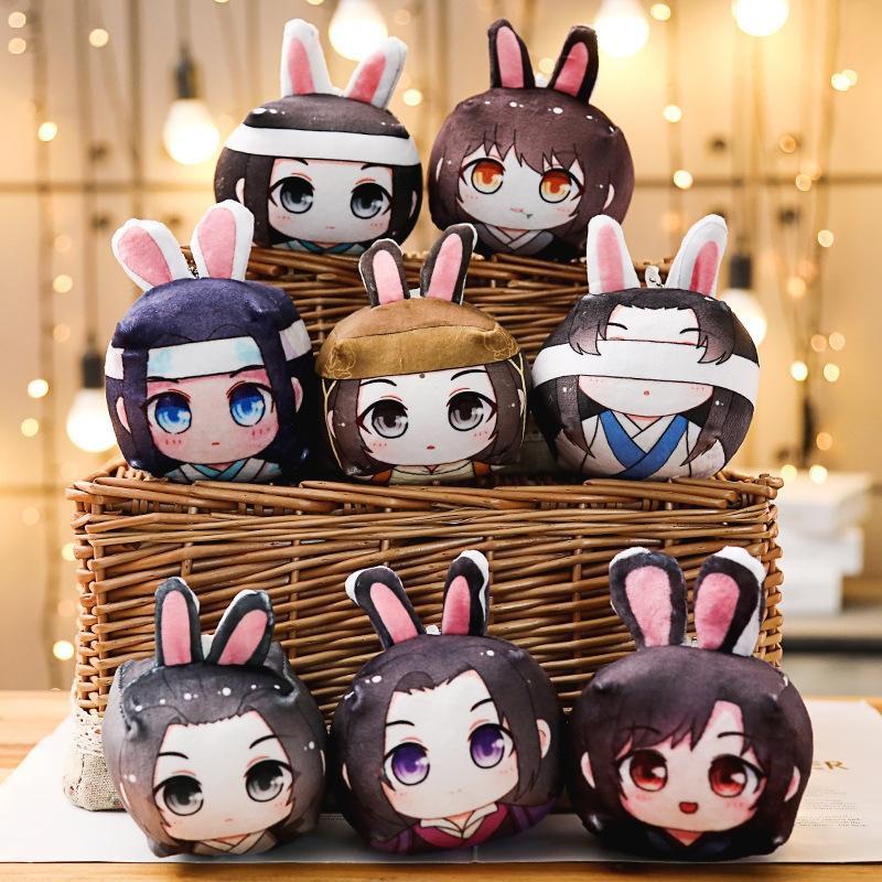 Thú bông móc khóa hình Gối mochi Ma Đạo Tổ Sư Tiêu Chiến Vương Nhất Bác anime chibi