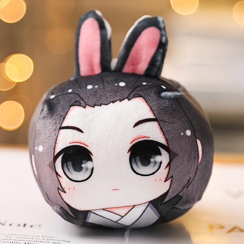 Thú bông móc khóa hình Gối mochi Ma Đạo Tổ Sư Tiêu Chiến Vương Nhất Bác anime chibi