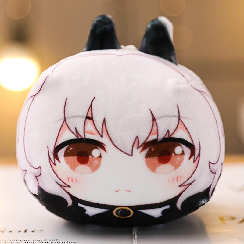 Thú bông móc khóa hình Gối mochi Bungou Stray Dogs anime chibi