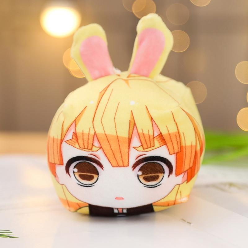 Thú bông móc khóa hình Gối mochi Kimetsu No Yaiba anime chibi