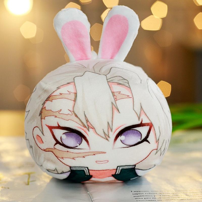 Thú bông móc khóa hình Gối mochi Kimetsu No Yaiba anime chibi