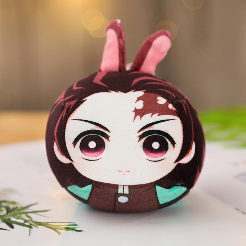 Thú bông móc khóa hình Gối mochi Kimetsu No Yaiba anime chibi