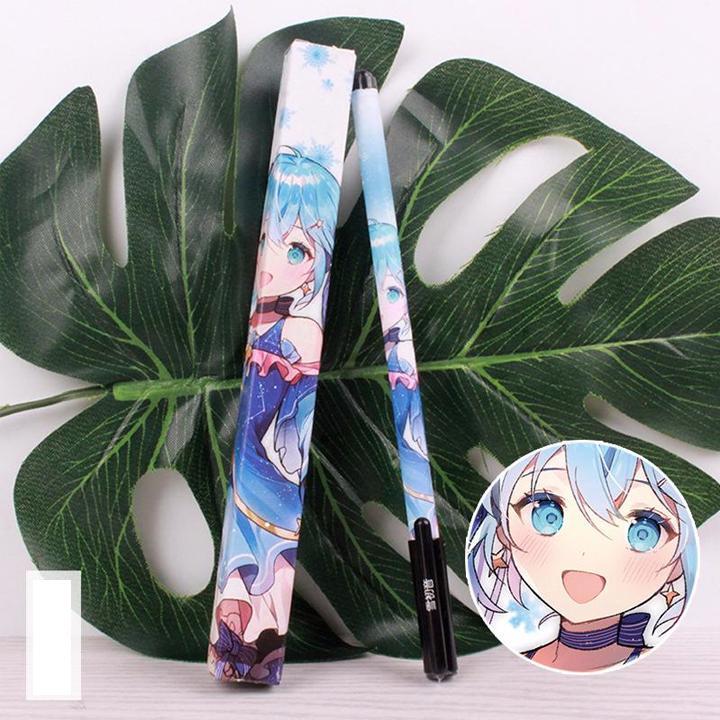 Bút Kimetsu no Yaiba Conan One punch Honkai Impact 3 Thiên quan tứ phúc Hatsune Miku in hình anime chibi dễ thương độc đáo