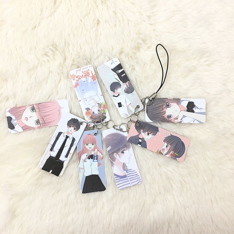 Móc khóa chùm anime Con Tim Rung Động Vết Cắn Ngọt Ngào Re: zezo Âm Dương Sư