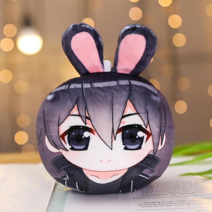 Thú bông móc khóa hình Gối mochi Sword Art Online anime chibi