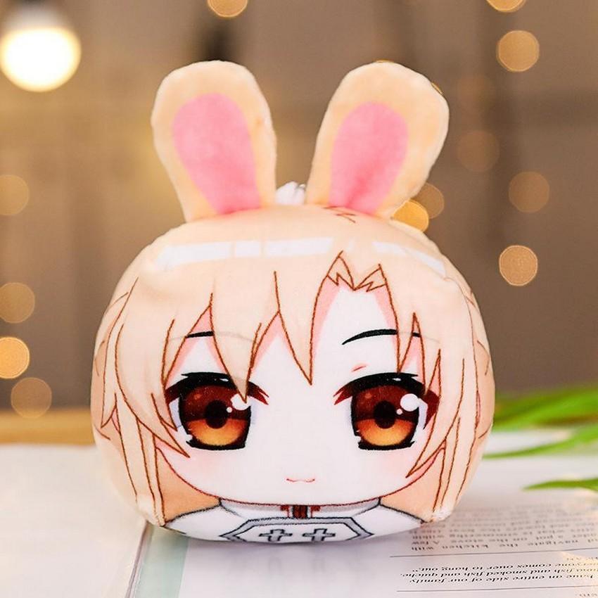 Thú bông móc khóa hình Gối mochi Sword Art Online anime chibi