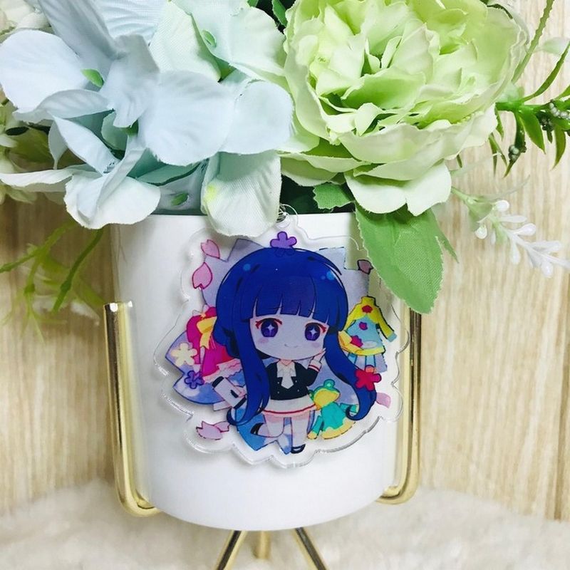 ( Mica trong ) Móc khóa Cardcaptor Sakura Thủ lĩnh thẻ bài quà tặng xinh xắn dễ thương anime chibi
