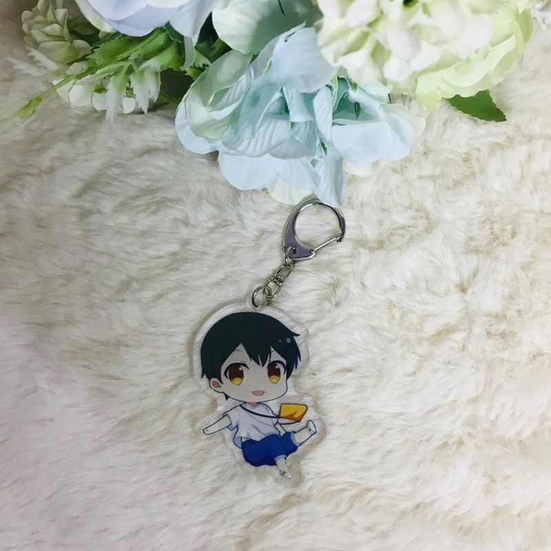 ( Mica trong ) Móc khóa Tenki no Ko Đứa con của thời tiết quà tặng xinh xắn dễ thương anime chibi