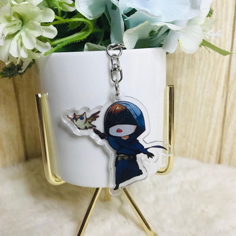 ( Mica trong ) Móc khóa Identity V Nhân cách thứ năm quà tặng xinh xắn dễ thương anime chibi