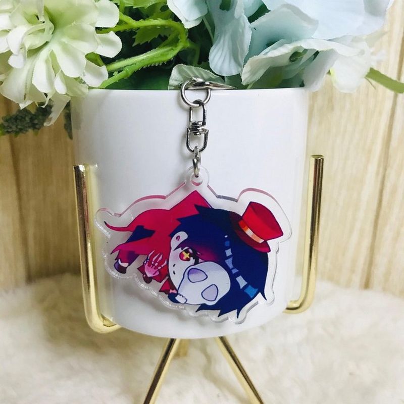 ( Mica trong ) Móc khóa Identity V Nhân cách thứ năm ver treo người quà tặng xinh xắn dễ thương anime chibi