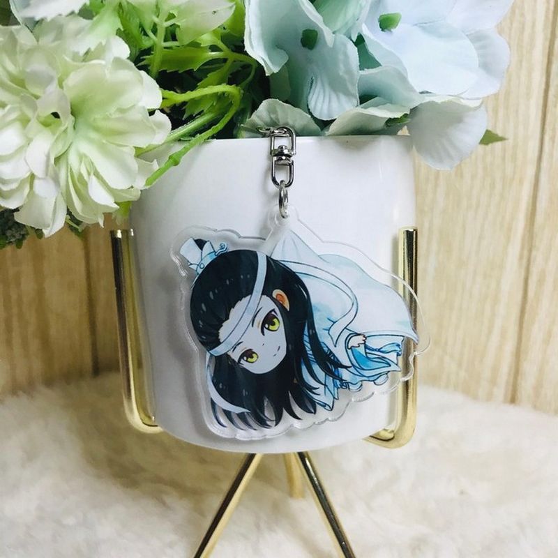 ( Mica trong ) Móc khóa Ma đạo tổ sư ver treo người quà tặng xinh xắn dễ thương anime chibi