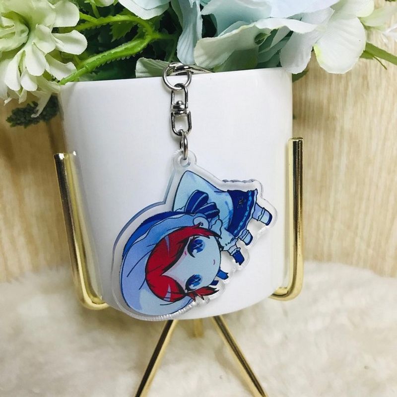 ( Mica trong ) Móc khóa Identity V Nhân cách thứ năm ver treo người quà tặng xinh xắn dễ thương anime chibi