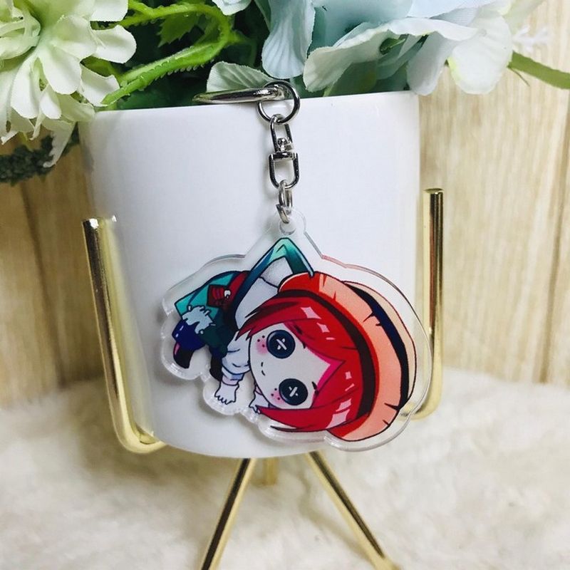 ( Mica trong ) Móc khóa Identity V Nhân cách thứ năm ver treo người quà tặng xinh xắn dễ thương anime chibi