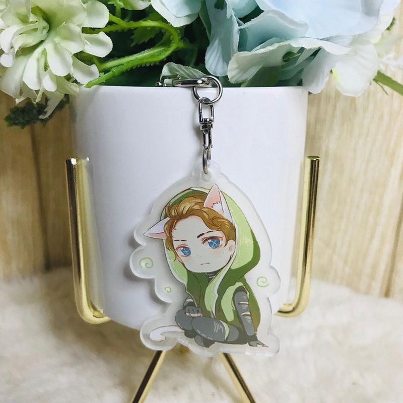 ( Mica trong ) Móc khóa Identity V Nhân cách thứ năm quà tặng xinh xắn dễ thương anime chibi