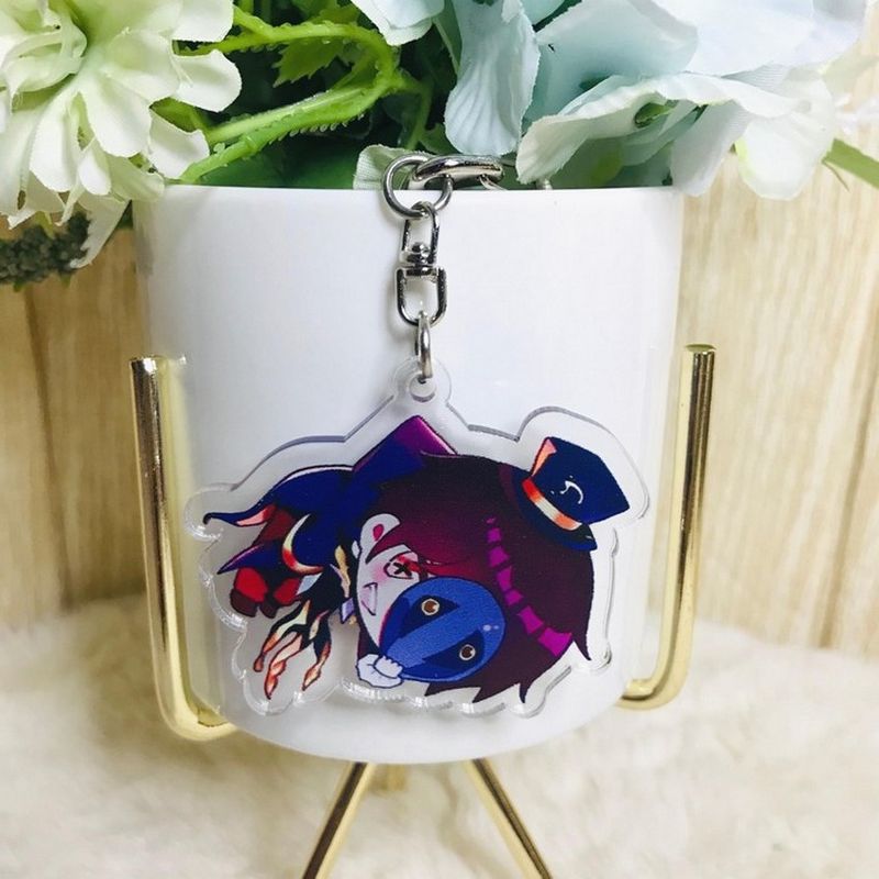 ( Mica trong ) Móc khóa Identity V Nhân cách thứ năm ver treo người quà tặng xinh xắn dễ thương anime chibi