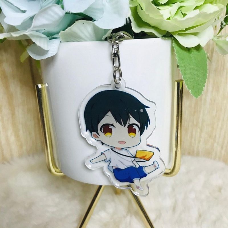 ( Mica trong ) Móc khóa Tenki no Ko Đứa con của thời tiết quà tặng xinh xắn dễ thương anime chibi