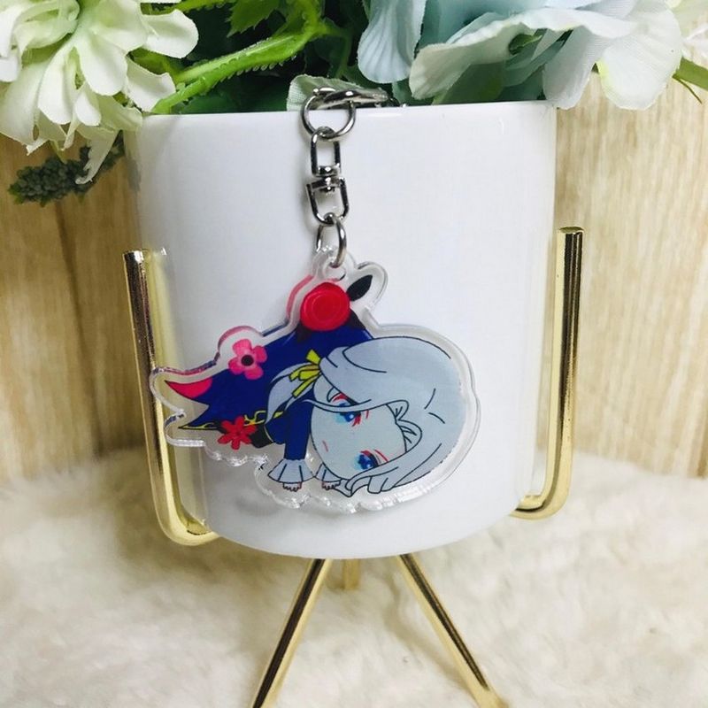 ( Mica trong ) Móc khóa Identity V Nhân cách thứ năm ver treo người quà tặng xinh xắn dễ thương anime chibi