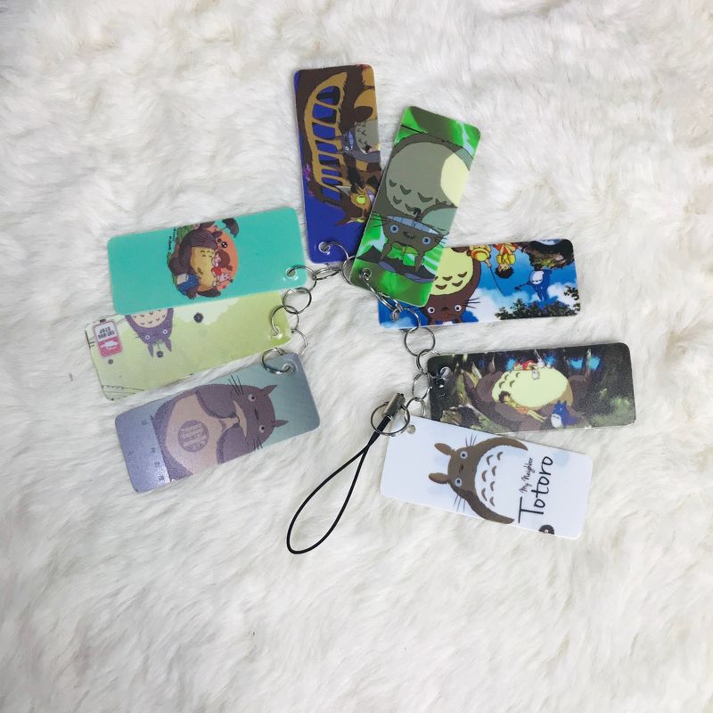 Móc khóa chùm Totoro in hình anime chibi quà tặng xinh xắn dễ thương