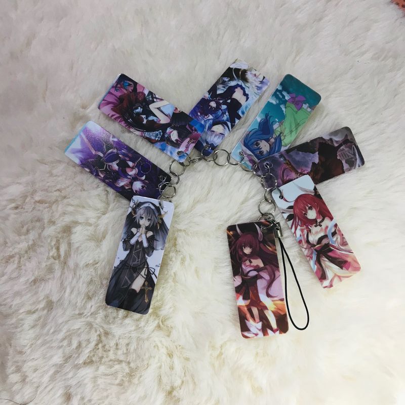 Móc khóa chùm Date a live in hình anime chibi quà tặng xinh xắn dễ thương