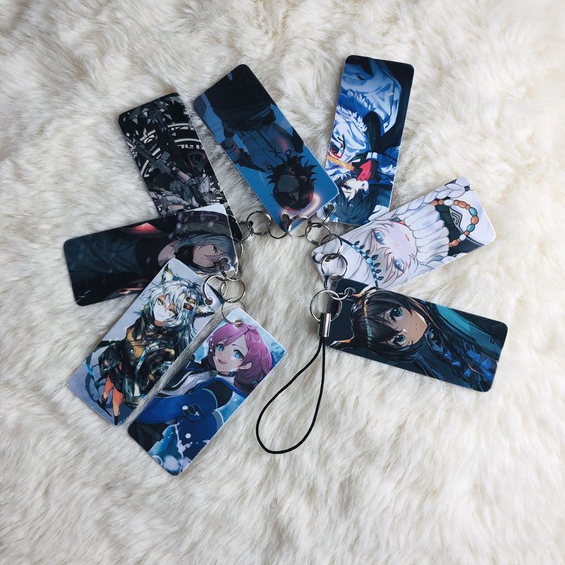 Móc khóa chùm Arknights in hình anime chibi quà tặng xinh xắn dễ thương