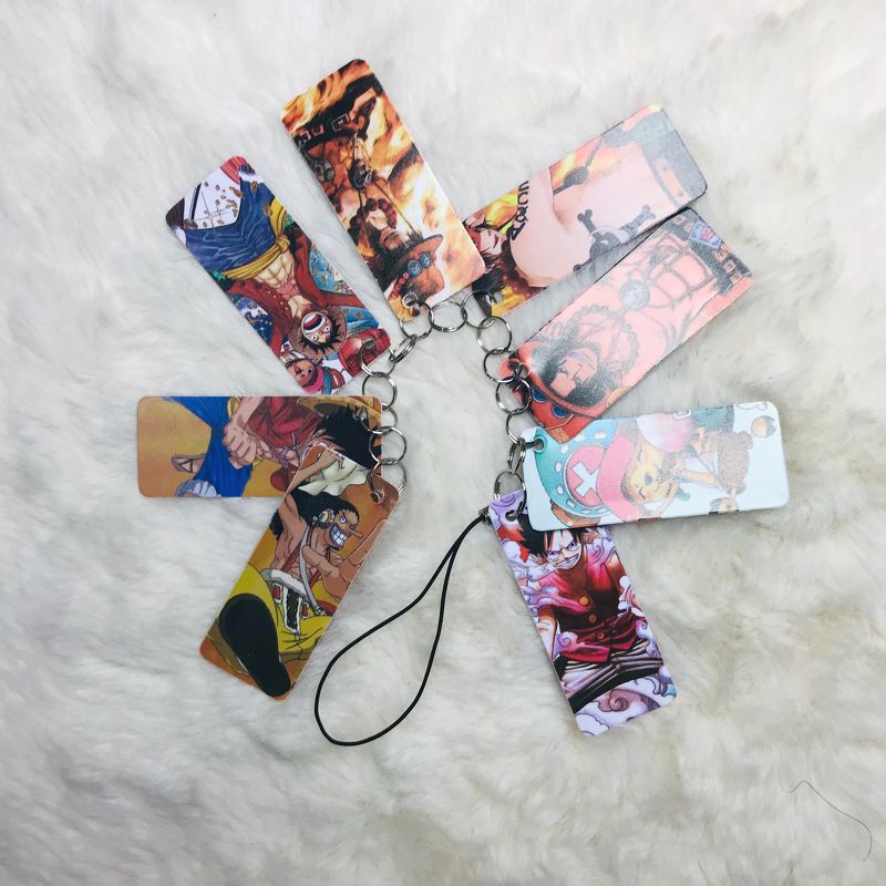 Móc khóa chùm One piece Đảo Hải Tặc in hình anime chibi quà tặng xinh xắn dễ thương