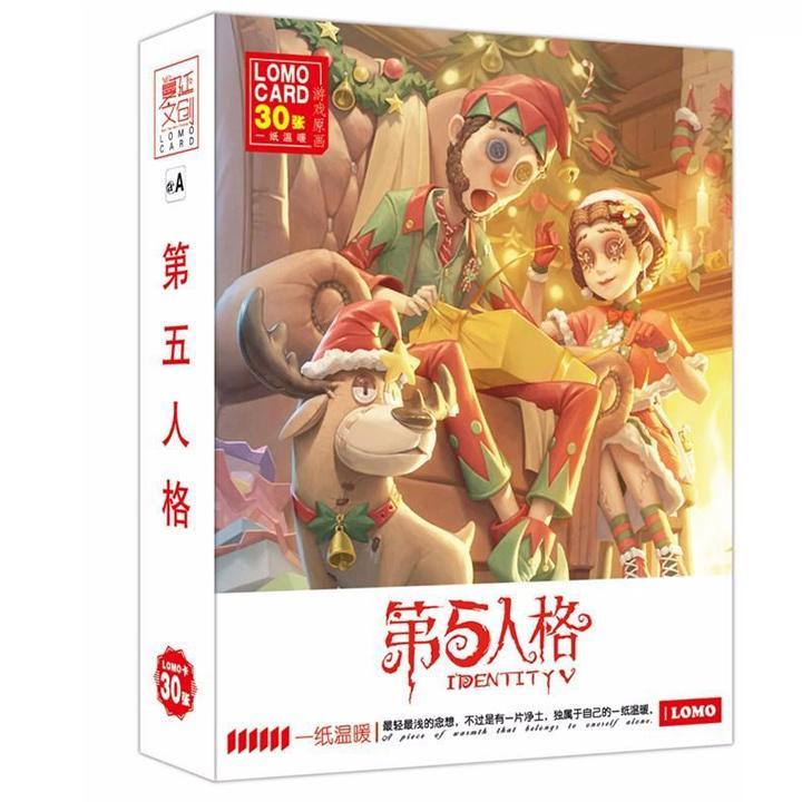 Hộp ảnh Lomo card Identity V Nhân Cách Thứ Năm bộ hình 30 ảnh in hình anime chibi