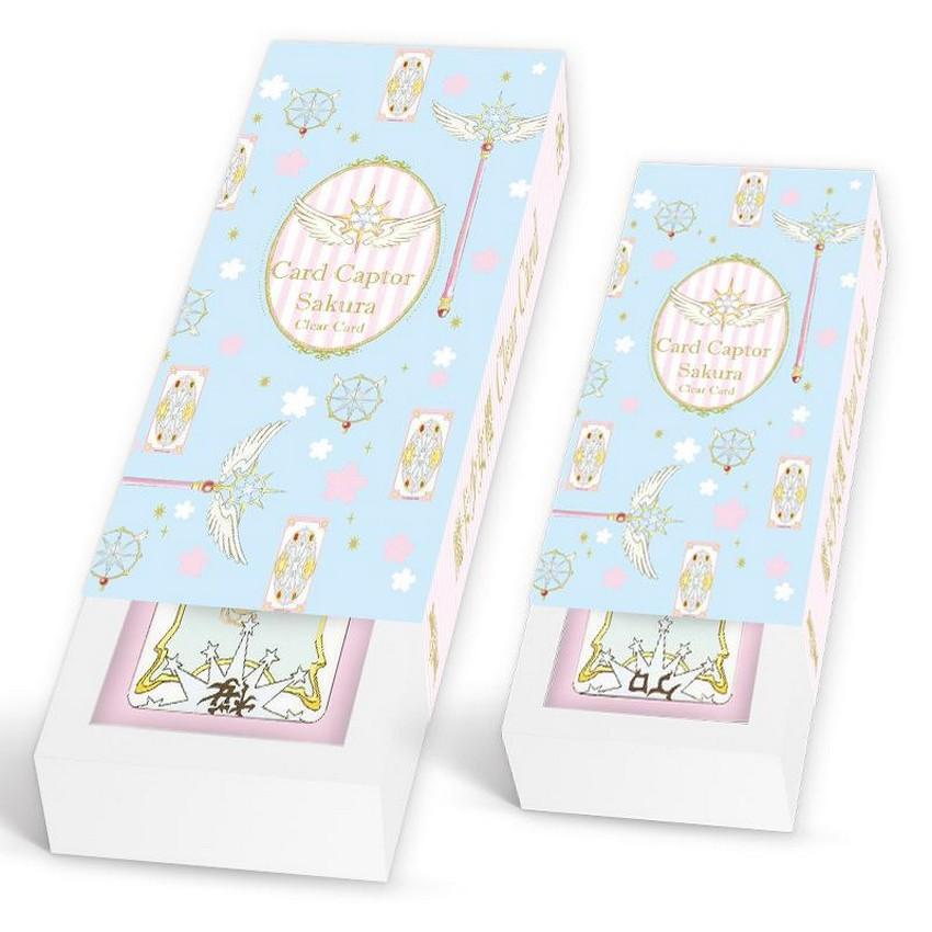 Bộ bài Tarot màu xanh Clow card/Cardcaptor Sakura /KINOMOTO SAKURA thủ lĩnh thẻ bài pha lê dễ thương 52 lá