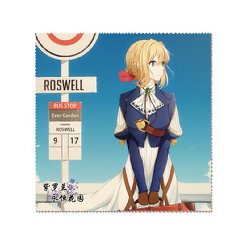 Khăn lau kính Violet Evergarden ảnh đẹp in hình anime chibi quà tặng xinh xắn dễ thương