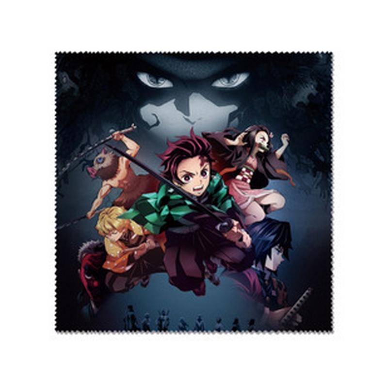 Khăn lau kính Kimetsu no Yaiba Thanh gươm diệt quỷ Tanjiro Nezuko ảnh đẹp in hình anime chibi quà tặng xinh xắn dễ thương