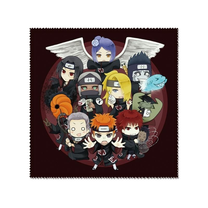 Khăn lau kính Naruto Shippuuden Boruto ảnh đẹp in hình anime chibi quà tặng xinh xắn dễ thương