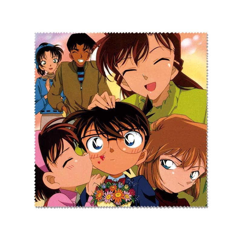 Khăn lau kính Conan Thám Tử Lừng Danh ảnh đẹp in hình anime chibi quà tặng xinh xắn dễ thương