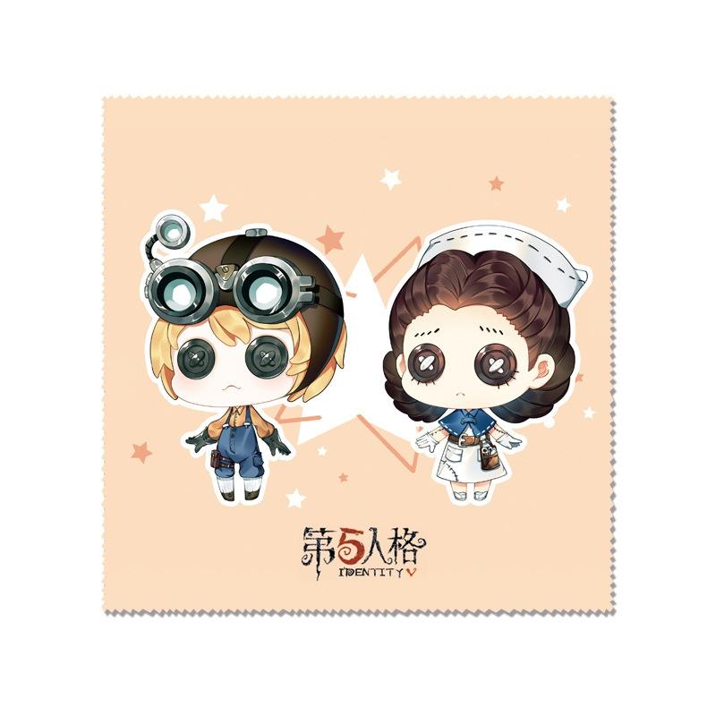 Khăn lau kính Identity V Nhân Cách Thứ Năm ảnh đẹp in hình anime chibi quà tặng xinh xắn dễ thương