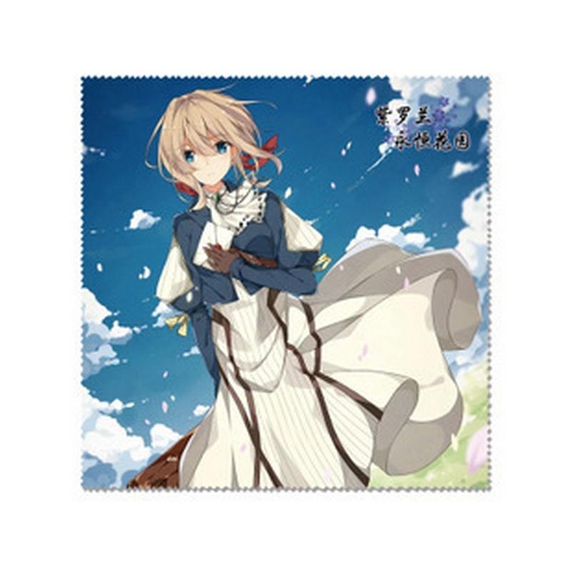 Khăn lau kính Violet Evergarden ảnh đẹp in hình anime chibi quà tặng xinh xắn dễ thương